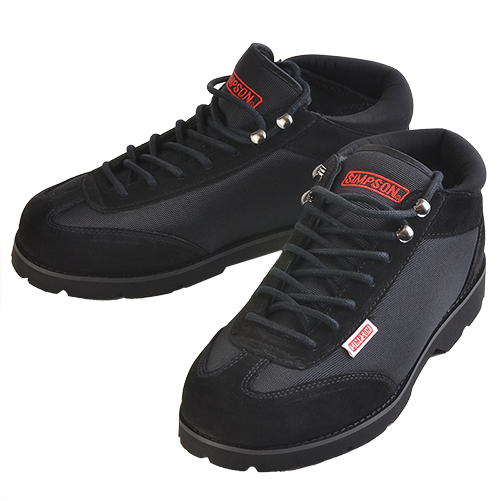 Simpson Racing Garage Crew Shoes14 - Black