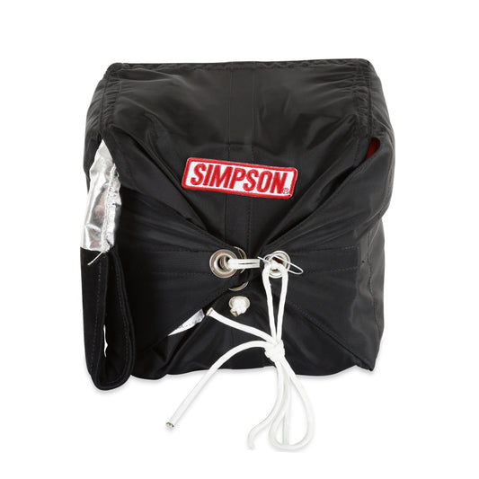 Simpson Black Skyjacker 10 Ft Simp LogoSkyjacker Parachute - Black  - Simpson Logo - 10'