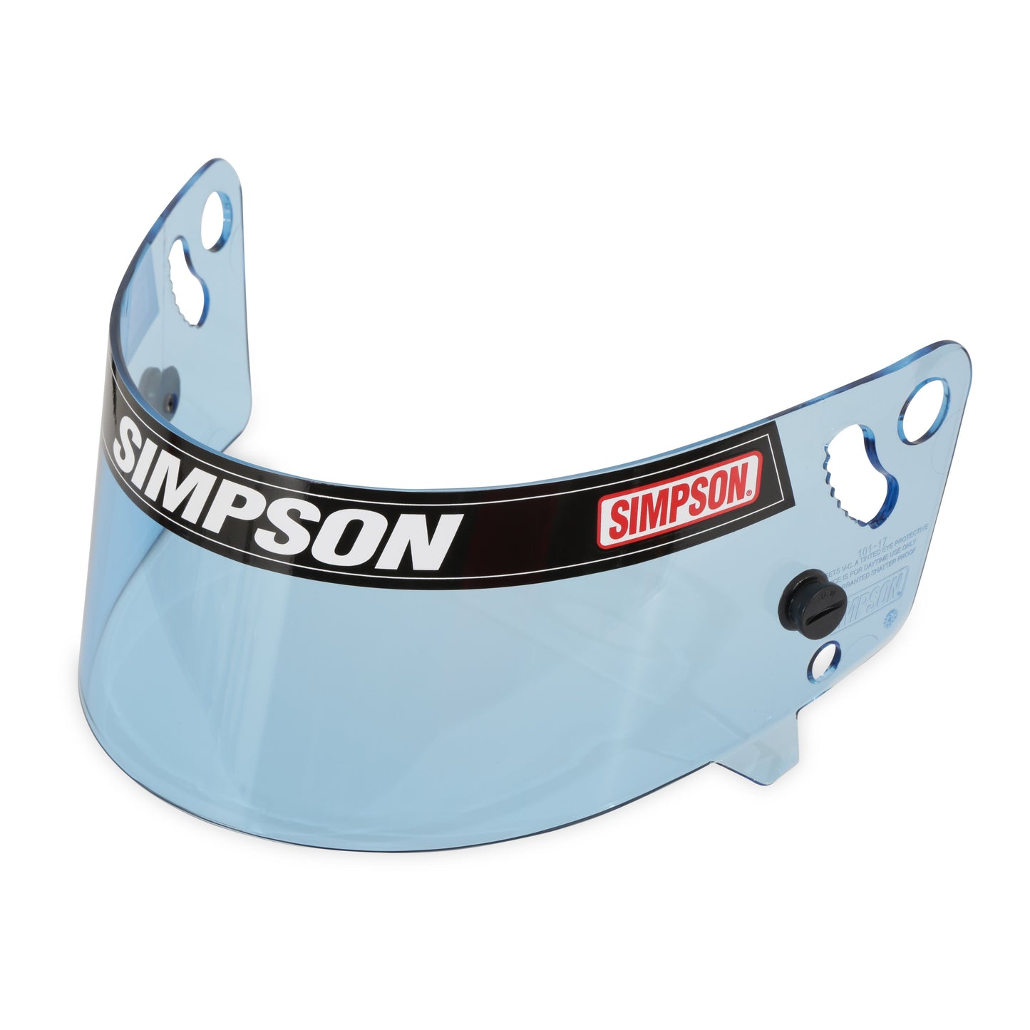 Simpson Racing Helmet Replacement ShieldsHi-Definition Blue - Speedway Shark