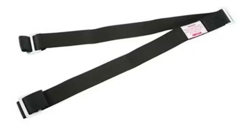 SIMPSON 2" TORQUE TUBE STRAP - BLACK2" strap