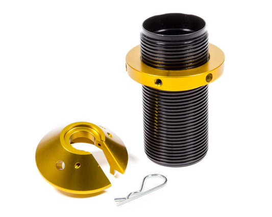 Coil-Over Kit - 2.500 in ID Spring - 5 in Sleeve - Aluminum - Black / Gold Anodized - Bilstein 1-7/8 in Shocks - Kit