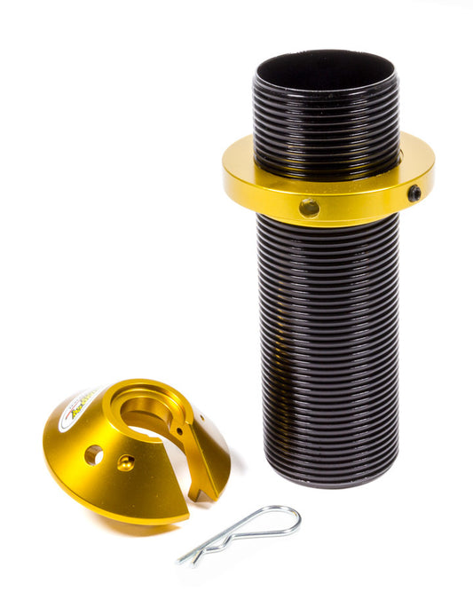 Coil-Over Kit - 2.500 in ID Spring - 7 in Sleeve - Aluminum - Black / Gold Anodized - Bilstein 1-7/8 in Shocks - Kit