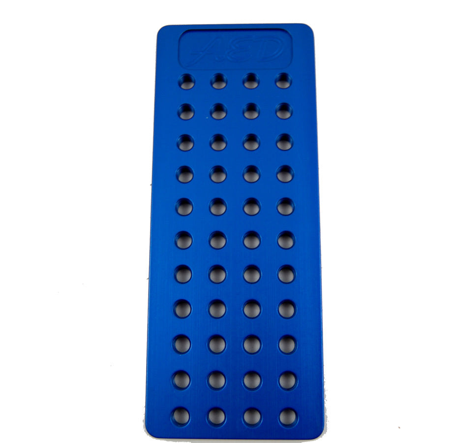 Jet Holder - Aluminum - Blue Anodized - Each