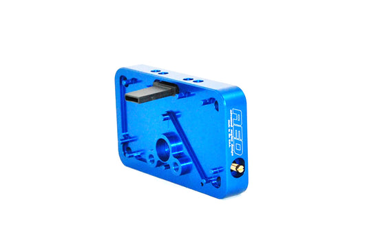 Metering Block - Primary or Secondary - Aluminum - Blue Anodized - Holley 4500 Series - Each