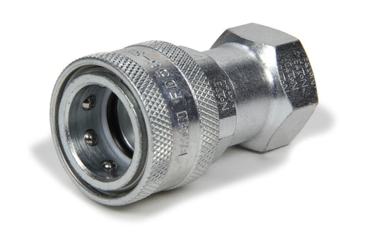 Fitting - Quick Disconnect - Radiator Refill Coupling - Female Half to 1/2 in NPT - Steel - Zinc Plated - Each