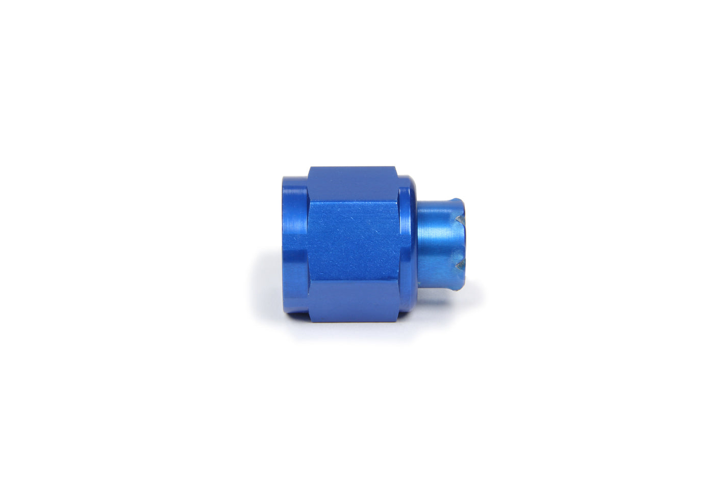 Fitting - Cap - 8 AN - Aluminum - Blue Anodized - Each