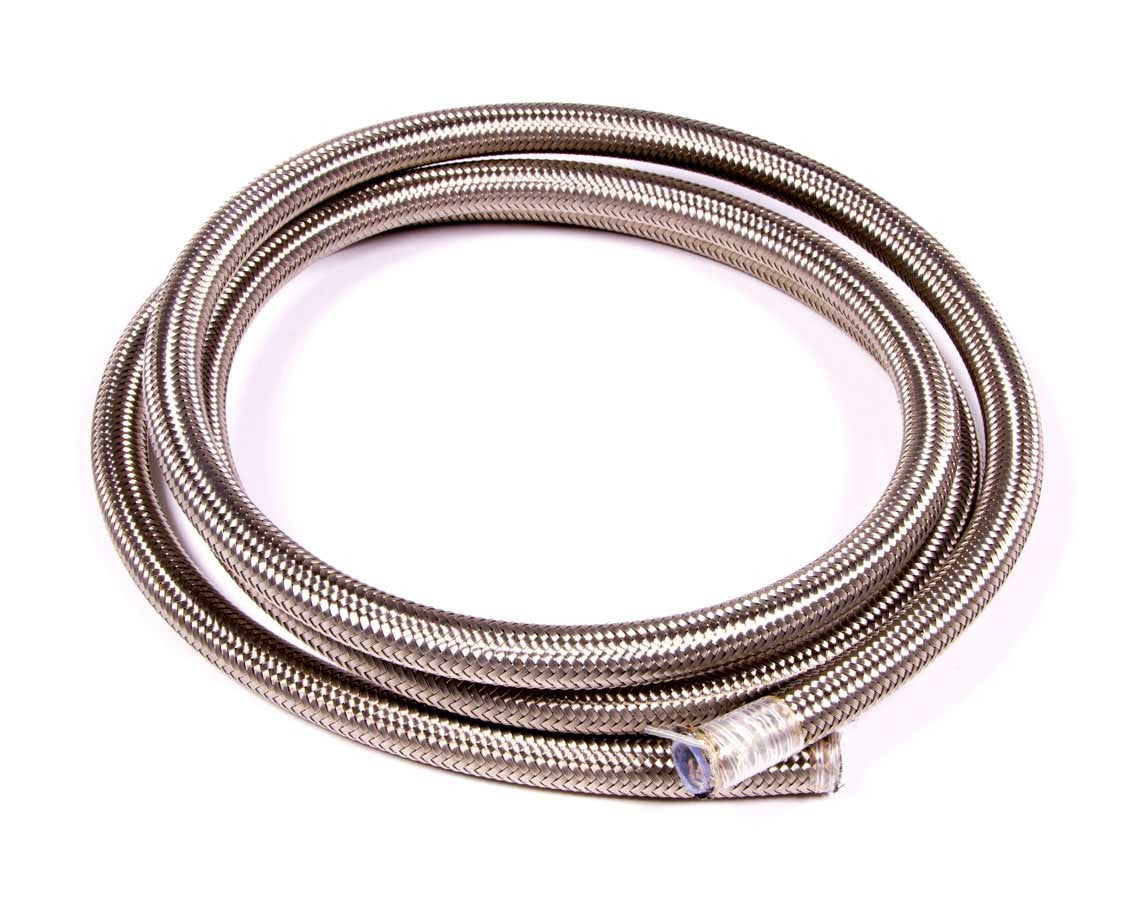 Hose - PTFE Racing Hose - 8 AN - 6 ft - Braided Stainless / PTFE - Natural - Each