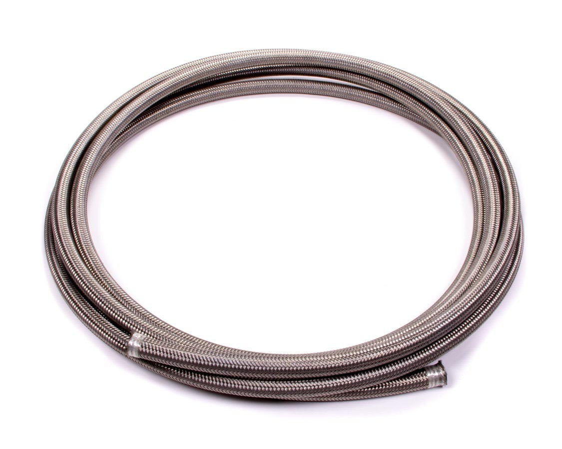 Hose - PTFE Racing Hose - 8 AN - 15 ft - Braided Stainless / PTFE - Natural - Each