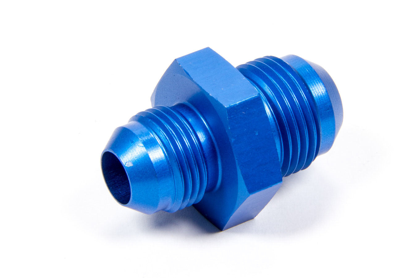 Fitting - Adapter - Straight - 10 AN Male to 8 AN Male - Aluminum - Blue Anodized - Each