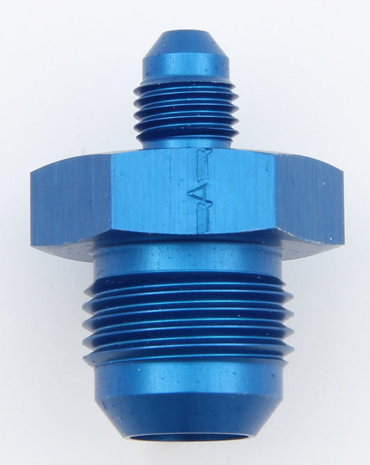 Fitting - Adapter - Straight - 10 AN Male to 4 AN Male - Aluminum - Blue Anodized - Each