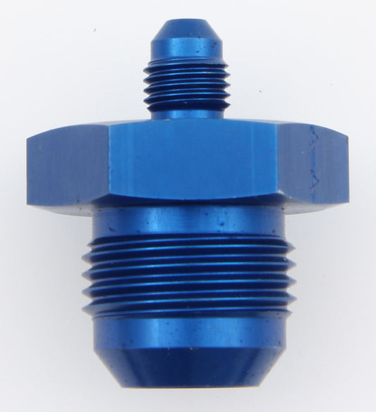 Fitting - Adapter - Straight - 12 AN Male to 4 AN Male - Aluminum - Blue Anodized - Each