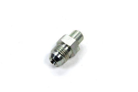 Fitting - Adapter - Straight - 6 AN Male to 1/8 in NPT Male - Steel - Natural - Each