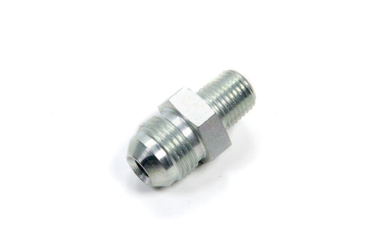 Fitting - Adapter - Straight - 8 AN Male to 1/4 in NPT Male - Steel - Natural - Each