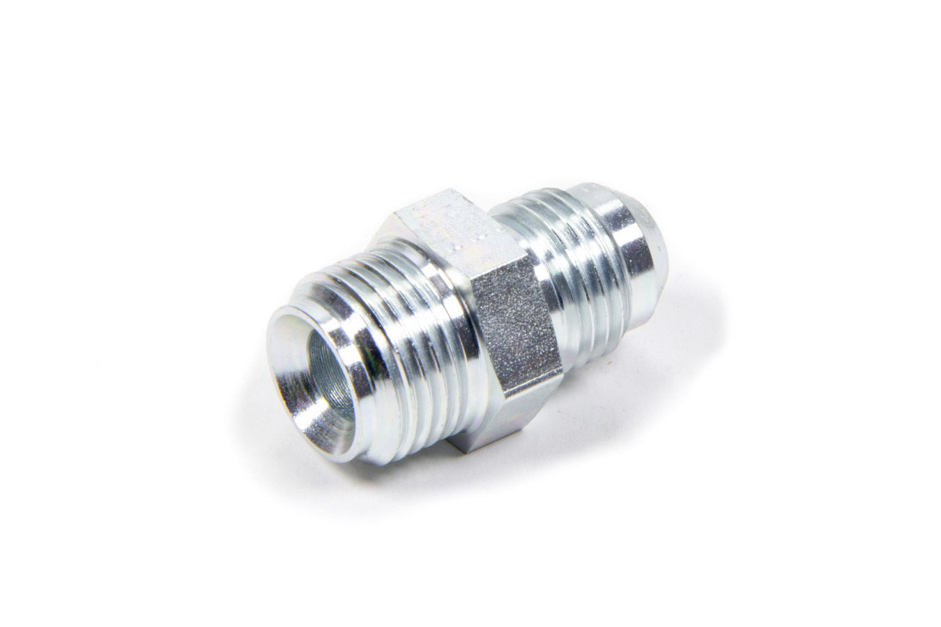 Fitting - Adapter - Straight - 6 AN Male to 5/8-18 in Inverted Flare Male - Steel - Zinc Plated - Each