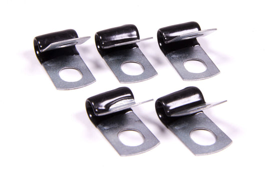 Line Clamp - Adel - 1/4 in ID - Vinyl Coated - Steel - Set of 5