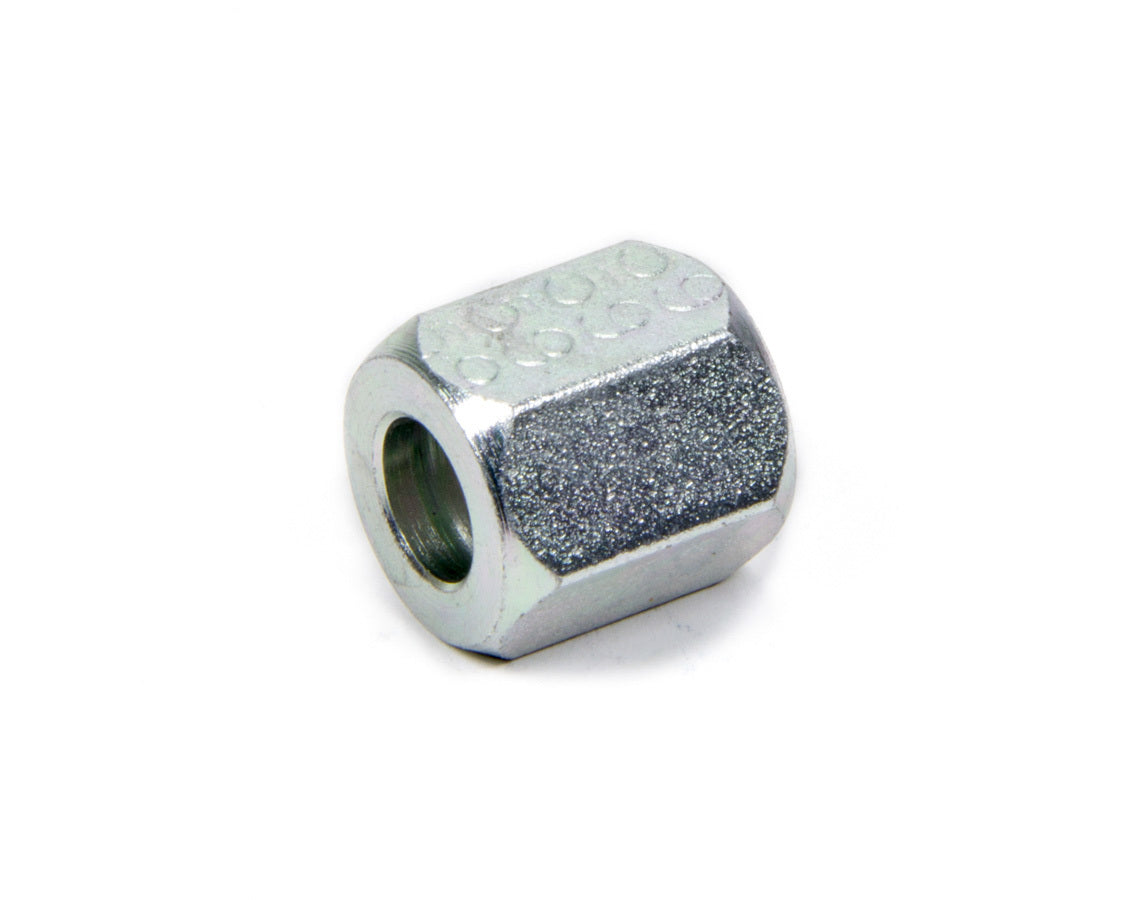 Fitting - Tube Nut - 4 AN - 1/4 in Tube - Steel - Nickel Plated - Each