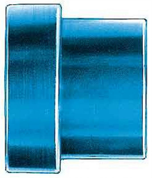 Fitting - Tube Sleeve - 8 AN - 1/2 in Tube - Aluminum - Blue Anodized - Pair