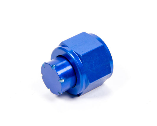 Fitting - Cap - 12 AN - Aluminum - Blue Anodized - Each