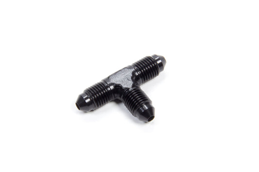 Fitting - Adapter Tee - 3 AN Male x 3 AN Male x 3 AN Male - Aluminum - Black Anodized - Each