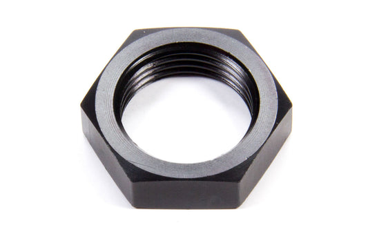 Bulkhead Fitting Nut - 12 AN - Aluminum - Black Anodized - Each