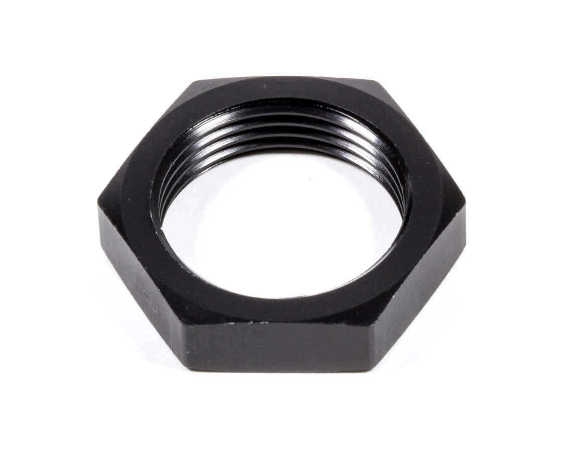 Bulkhead Fitting Nut - 16 AN - Aluminum - Black Anodized - Each
