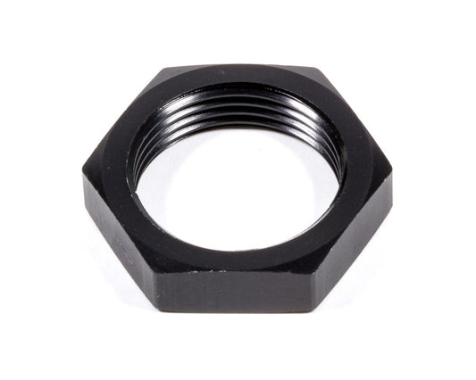 Bulkhead Fitting Nut - 16 AN - Aluminum - Black Anodized - Each