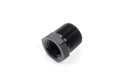 Fitting - Bushing - 1/4 in NPT Female to 3/8 in NPT Male - Aluminum - Black Anodized - Each