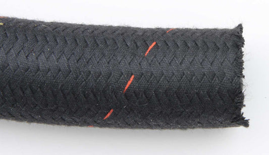 Hose - Startlite Racing Hose - 4 AN - 6 ft - Braided Nomex / Kevlar - AQP Smooth Bore - Black - Each