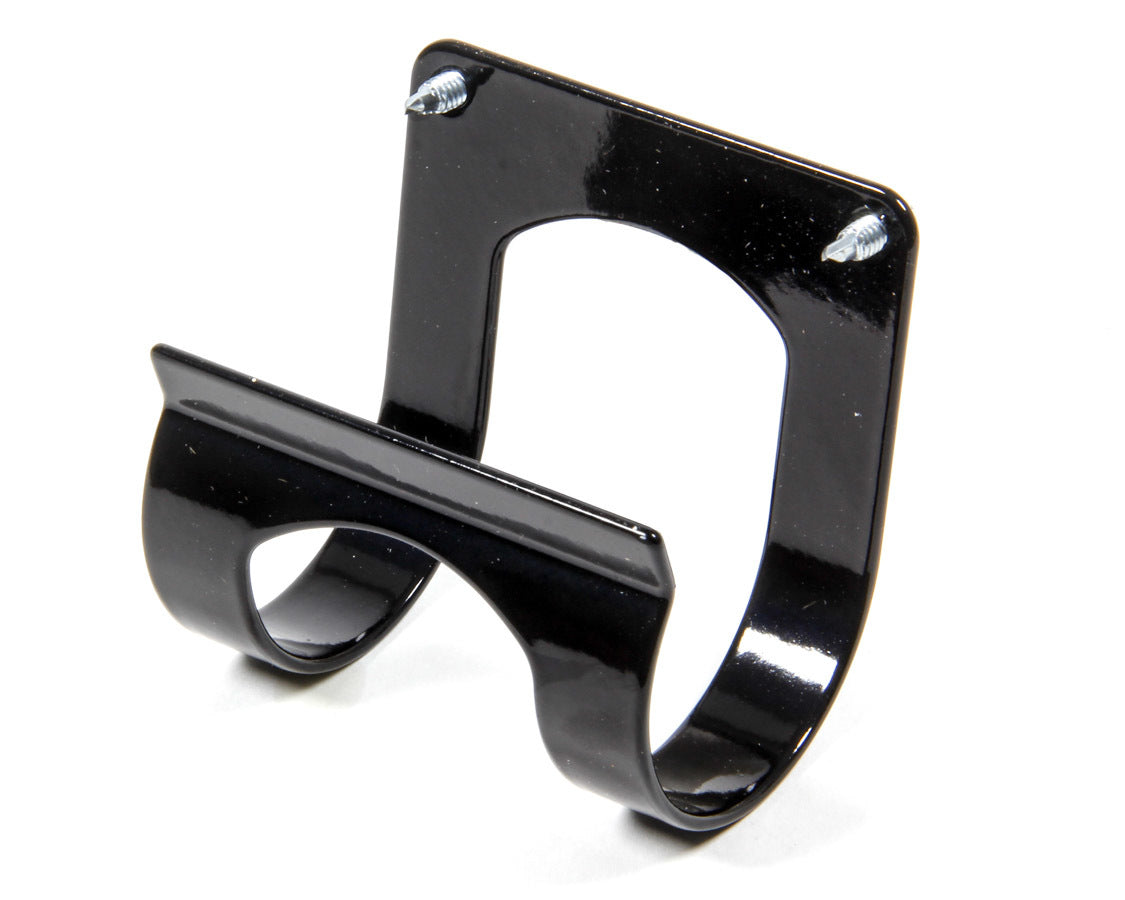 Fuel Filter Bracket - Clip-In - 2 in Diameter - Steel - Black Rubber Coat - Aeromotive Fuel Filters - Each