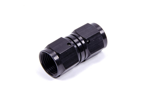 Fitting - Adapter - Straight - 8 AN Female to 8 AN Female - Aluminum - Black Anodized - Each