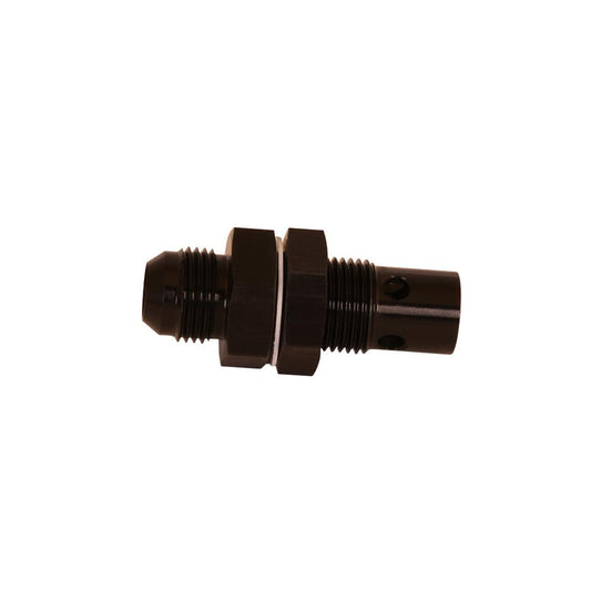Roll Over Valve - Vent - Internal - Check Valve - 8 AN Male Outlet - Aluminum - Black Anodized - Each