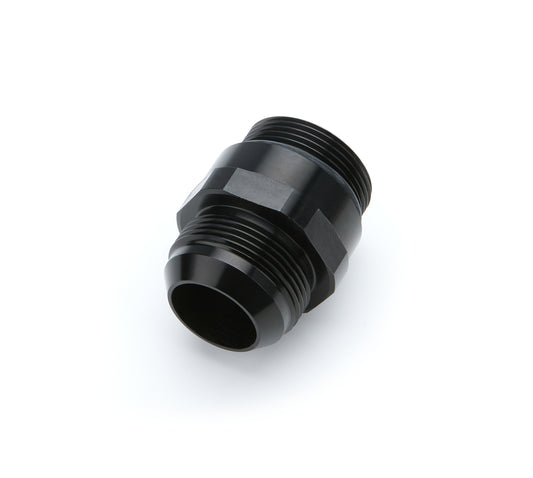 Adapter Fitting - Straight - 20 AN Male to 20 AN Male O-Ring - Aluminum - Black Anodized - Each