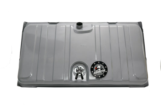 Fuel Tank - Gen ll Stealth - 340 lph Pump - 6 AN Male Outlet - 6 AN Male Return - Sending Unit - Steel - Silver Paint - GM F-Body 1967-68 - Kit