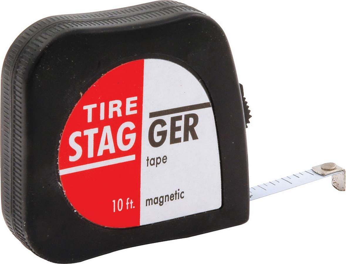 Tape Measure - Economy - 10 ft Length - 0.25 in Width - Inch - Plastic - Black - Set of 20