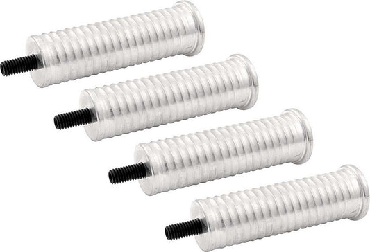 Engine Lift Handles - 3/8-16 in Thread - Aluminum Grips - Natural - Set of 4