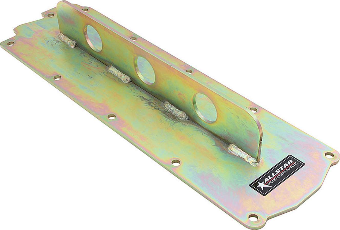 Engine Lift Plate - 3/16 in Thick - Steel - Cadmium - Gen IV - GM LS-Series Valley Cover Flange - Each