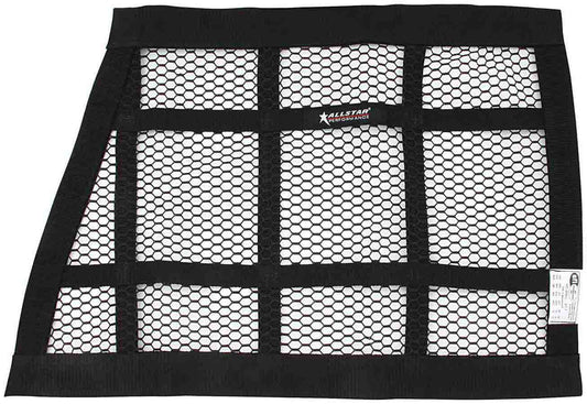 Window Net - SFI 27.1 - Mesh - 18 x 27 x 22 in Trapezoid - Black - Each