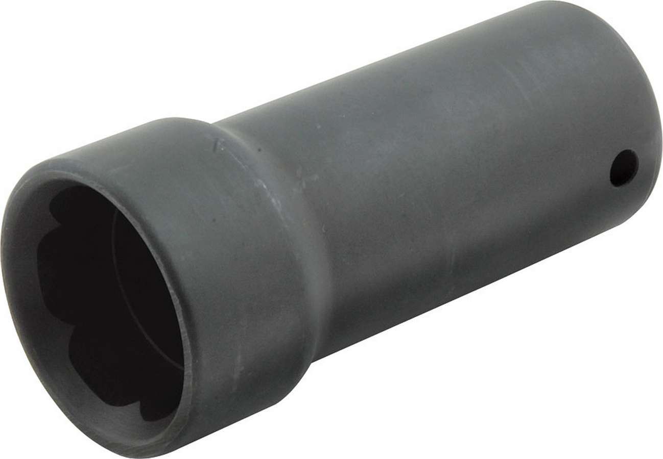 Lug Nut Socket - Pit Socket - 1/2 in Drive - 3-1/4 in Long - Steel - Black Oxide - 1 in Lug Nuts - Each