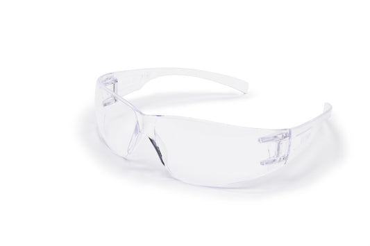 Safety Glasses - ANSI-Z871 Rated - Plastic - Clear - Each