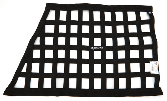 Window Net - SFI 27.1 - 1 in Webbing - 18 x 29 x 22 in Trapezoid - Black - Each