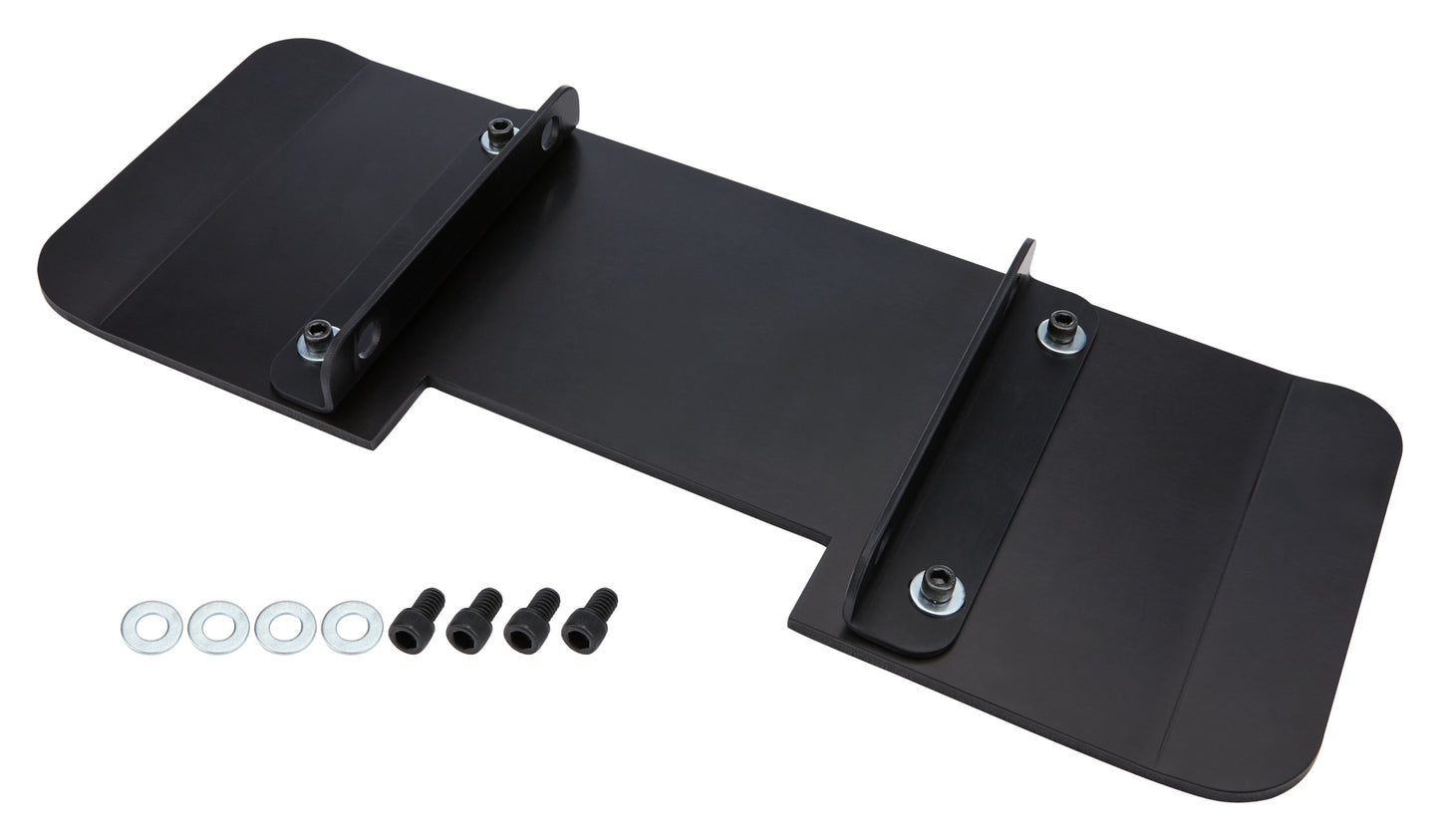 Floor Jack Dirt Wing - 17 in Long - Aluminum - Black Anodized - Allstar Pit Jacks - Each