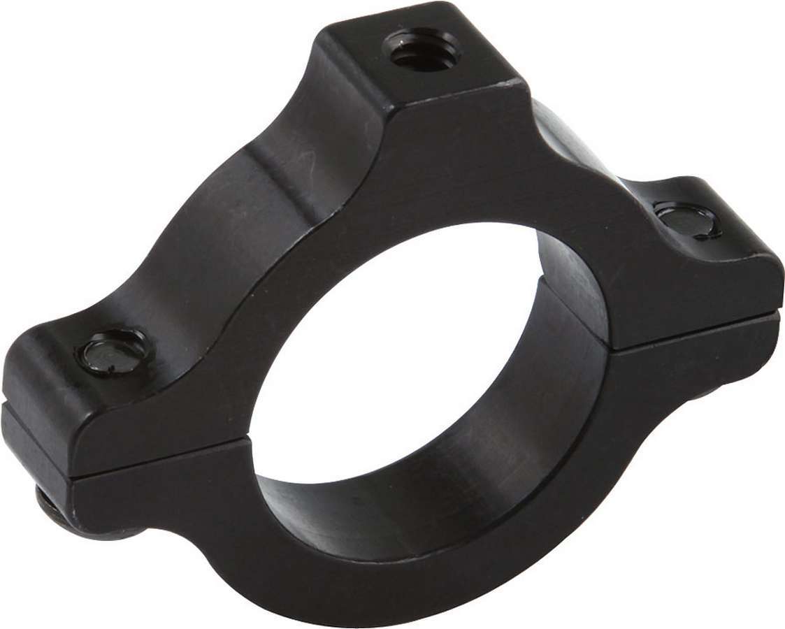 Roll Bar Accessory Clamp - Clamp-On - Single 1/4-20 in Hole - Aluminum - Black Anodized - 1-1/4 in OD Tube - Set of 10