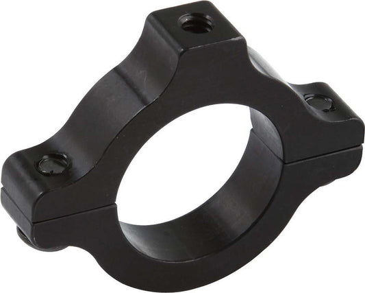 Roll Bar Accessory Clamp - Clamp-On - Single 1/4-20 in Hole - Aluminum - Black Anodized - 1-1/4 in OD Tube - Each