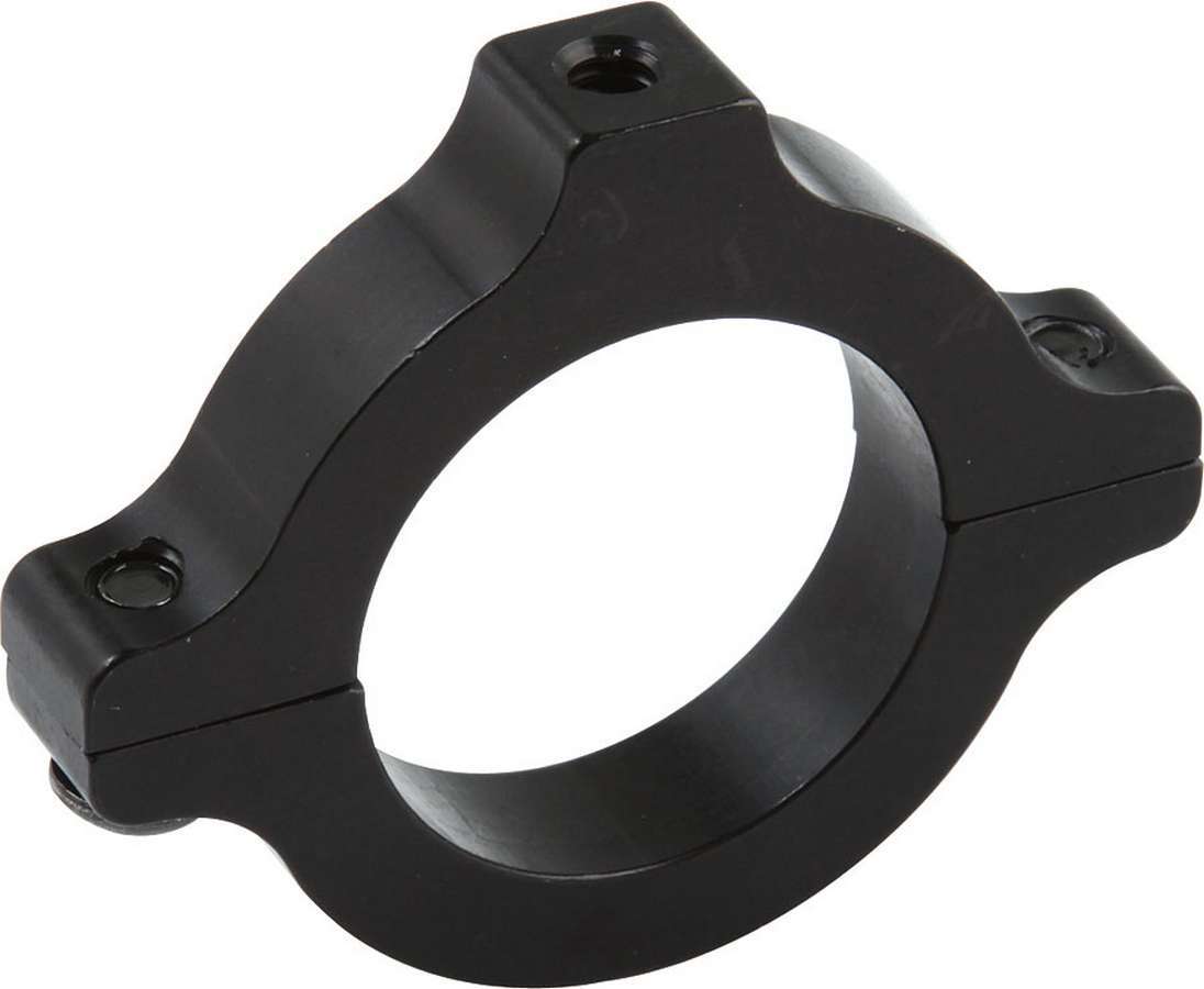 Roll Bar Accessory Clamp - Clamp-On - Single 1/4-20 in Hole - Aluminum - Black Anodized - 1-1/2 in OD Tube - Set of 10