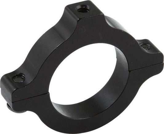 Roll Bar Accessory Clamp - Clamp-On - Single 1/4-20 in Hole - Aluminum - Black Anodized - 1-1/2 in OD Tube - Each