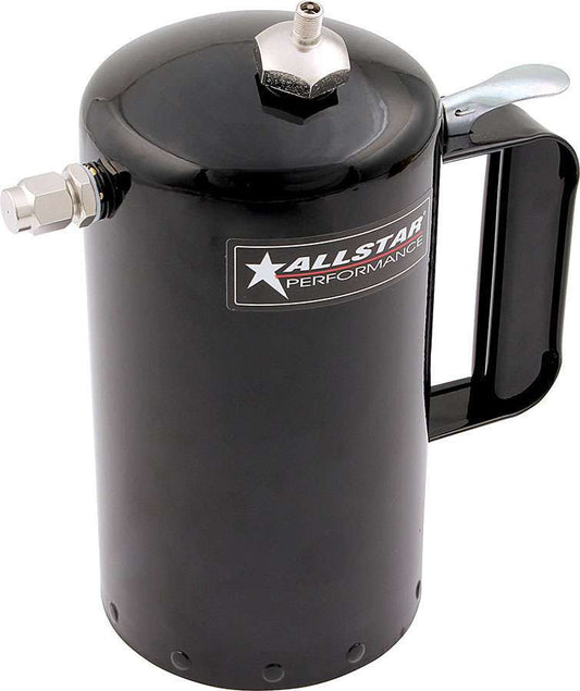 Pressurized Sprayer - 32 oz - Adjustable Nozzle - Steel - Black Paint - Each