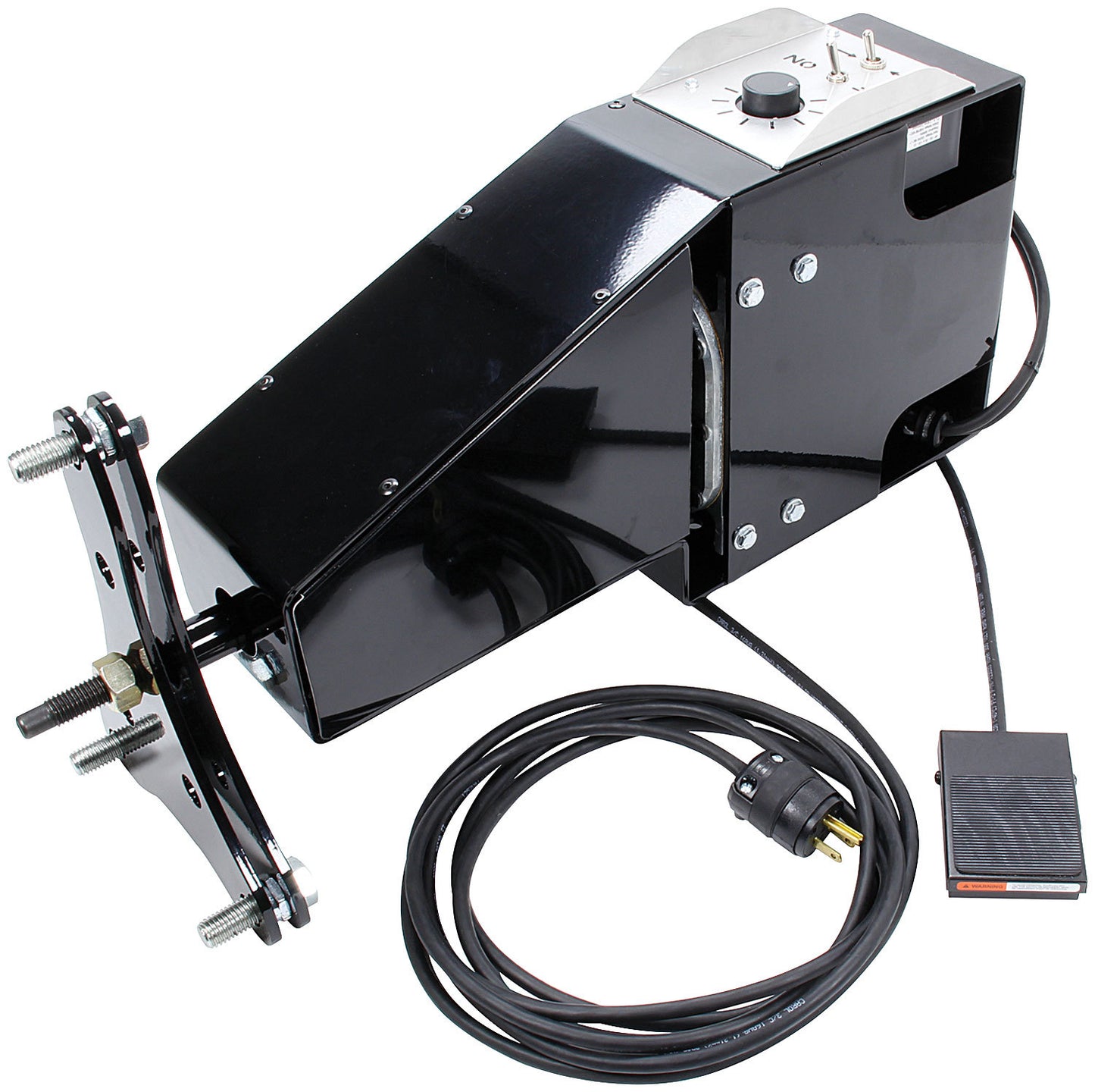 Tire Prep Stand Motor - 110V - 4.5 RPM - Foot Pedal / Wheel Mount - 5 x 5 / Wide 5 Wheels - Allstar High Torque Electric Tire Prep Stand - Kit