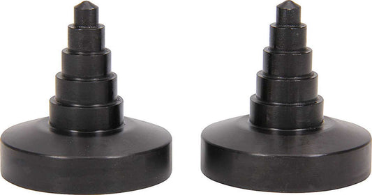 Rod End Centering Kit - Plastic - Black - Standard 1/4 to 3/4 in Rod Ends - Pair