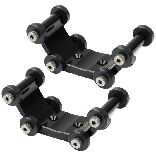 Setup Block Roller - Aluminum - Black Anodized - Ride Height Gauges - Pair