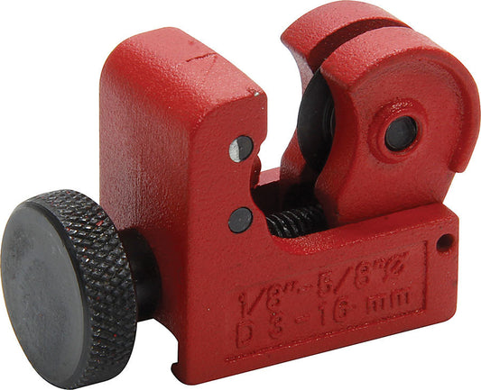 Tubing Cutter - Mini - Steel - Red - 1/8 to 1-1/8 in Tubing - Each